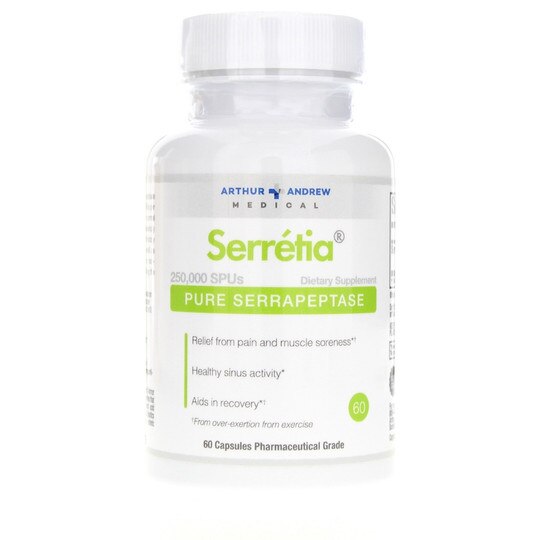 Serretia Pure Serrapeptase, AAM